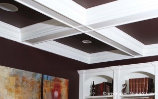 Coffered Ceilings And Beams Trim Team Woodworking
