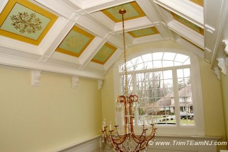 Coffered Ceilings And Beams Trim Team Woodworking Molding And